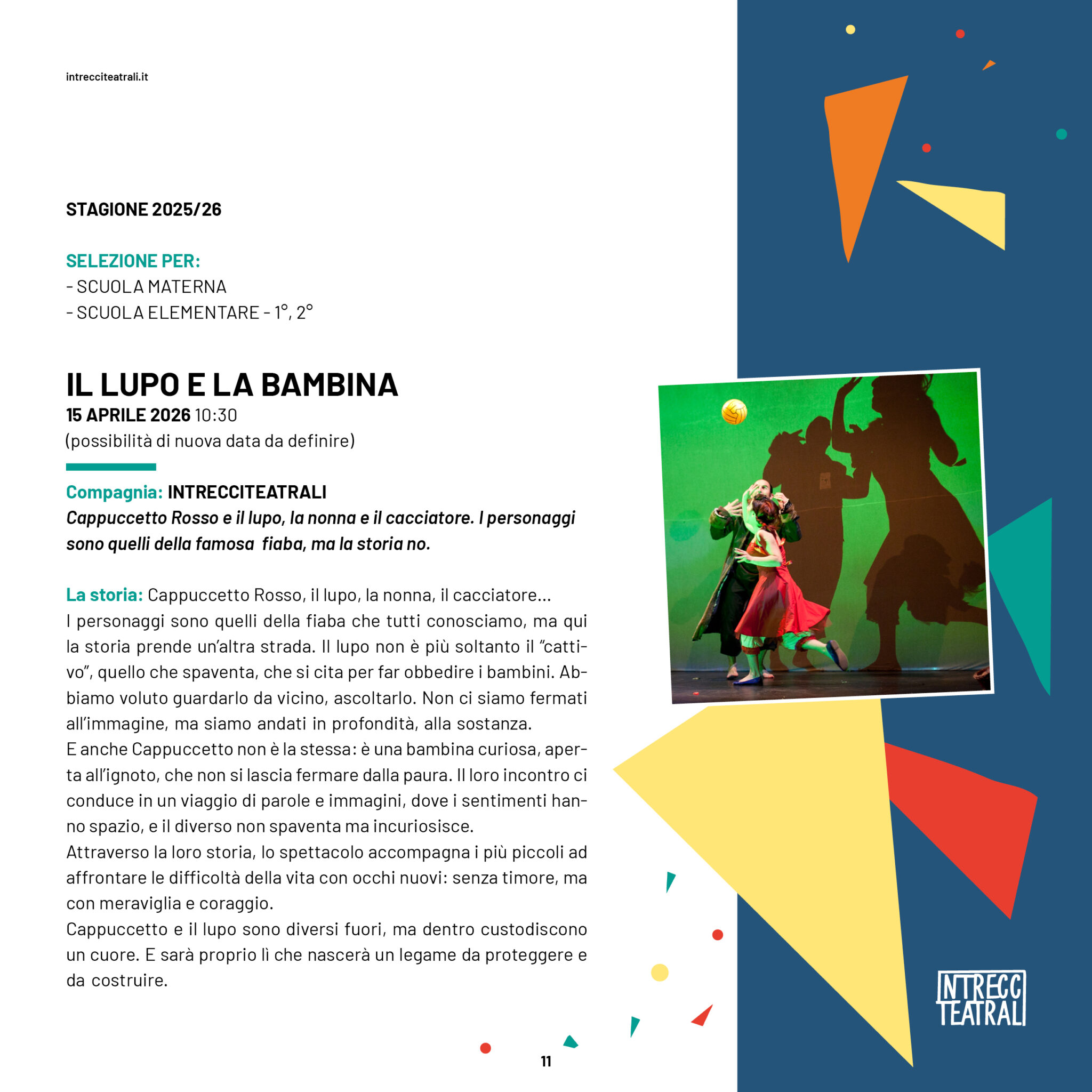 Stagione scuole 202511