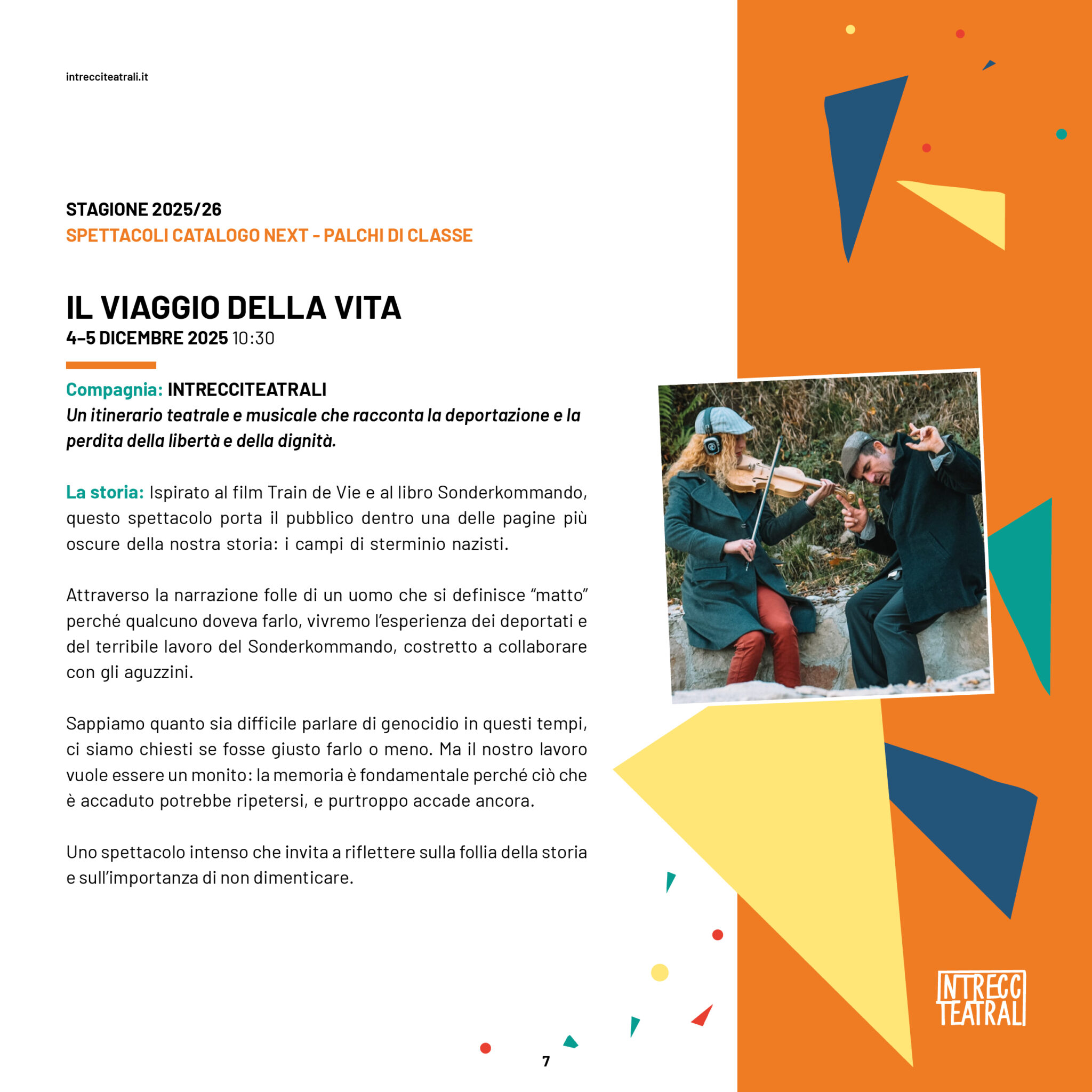 Stagione scuole 20257